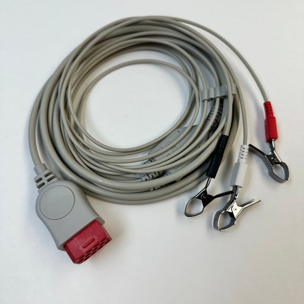 3-Lead All In One ECG Cable (B-AECG) - Bionet America – Bionet America ...