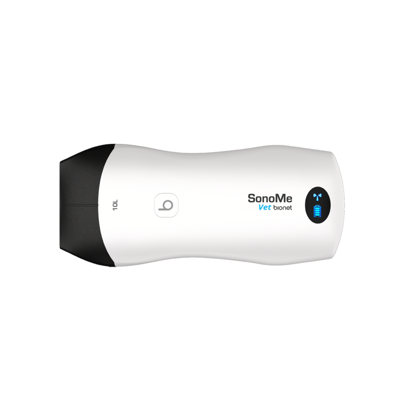 SonoMe Vet 10L - Linear / Color | Bionet Veterinary Wireless Handheld Ultrasound Probe