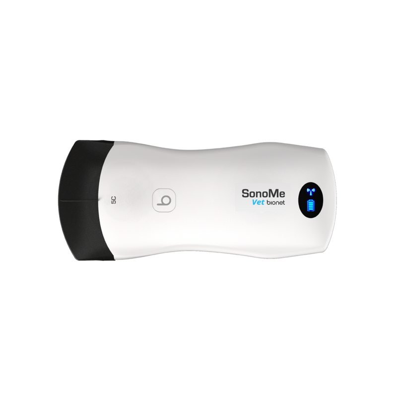SonoMe Vet 5C - Convex / Color | Bionet Veterinary Wireless Handheld Ultrasound Probe