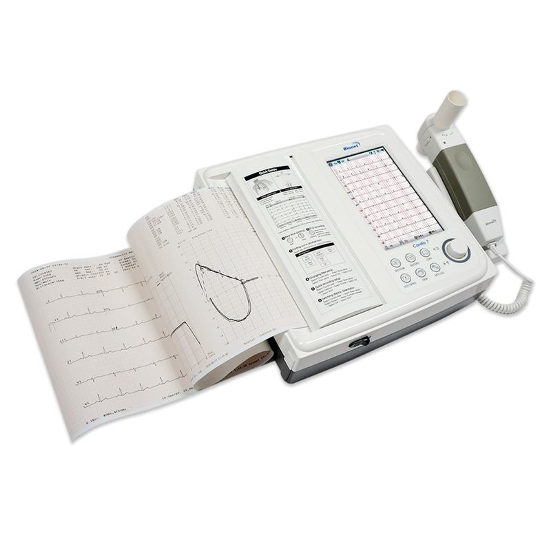 Cardio7-S - Bionet Interpretive Touch Screen Electrocardiograph ECG EKG Machine Combined with Spirometry