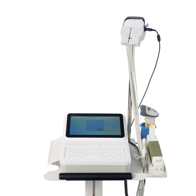 Cardio Q70 - Interpretive 12 Channel Resting Electrocardiogram (ECG / EKG) Machine