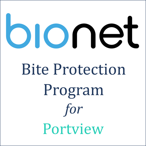 Portview Digital Intraoral Sensor Bite Protection Program