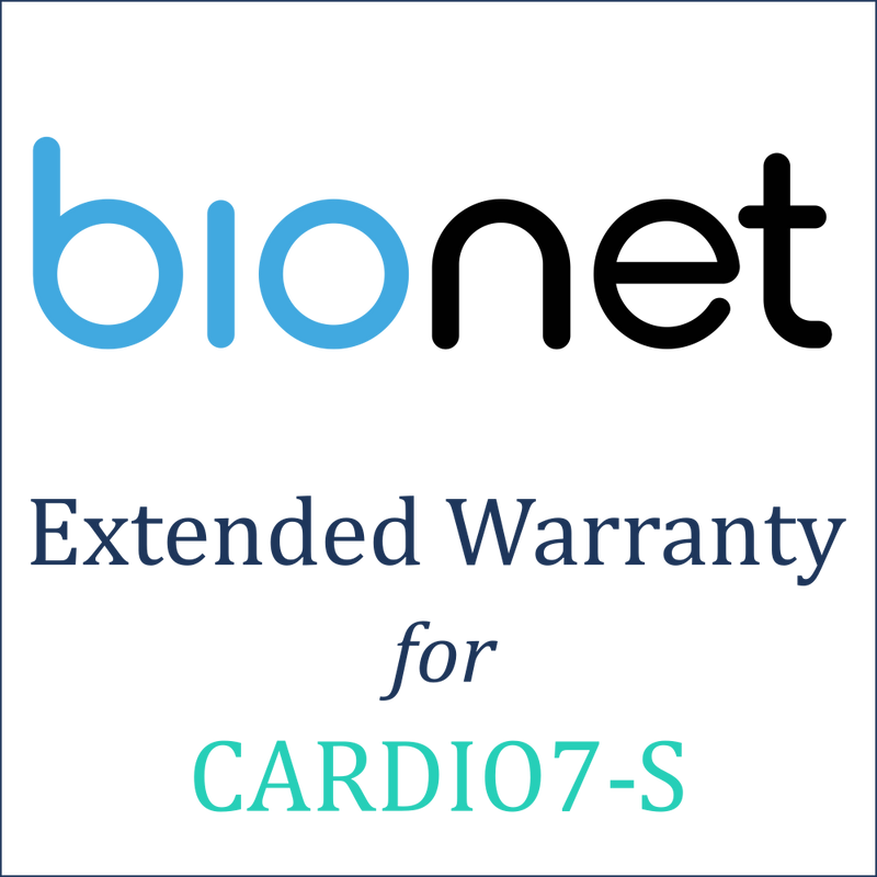 Bionet Extended Warranty (1 Year) - Cardio7-S