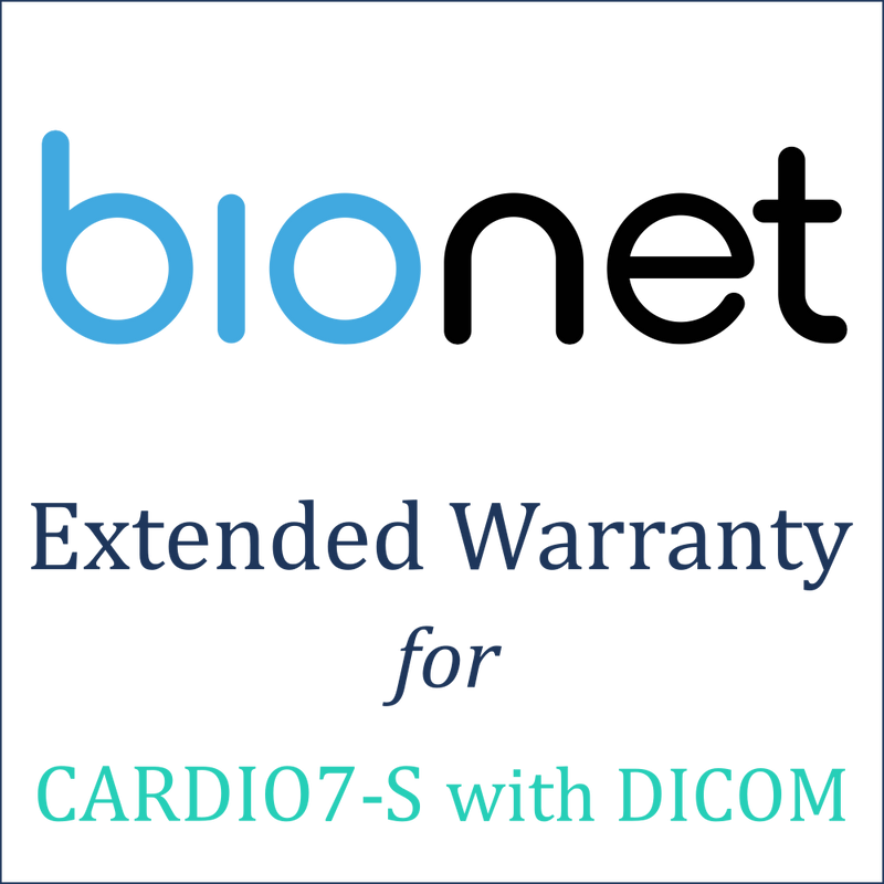 Bionet Extended Warranty (1 Year) - Cardio7-S with DICOM