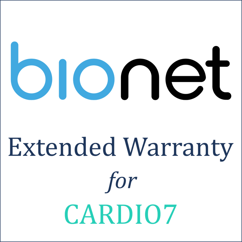 Bionet Extended Warranty (1 Year) - Cardio7