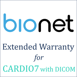 Bionet Extended Warranty (1 Year) - Cardio7 with DICOM
