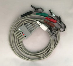 B-WIRE5-N - 5 Lead ECG Cable (Alligator Type-New)