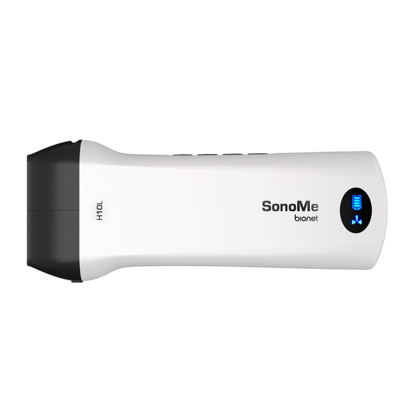 SonoMe H10L - Linear / Color / High Elements | Bionet Wireless Handheld Ultrasound Probe