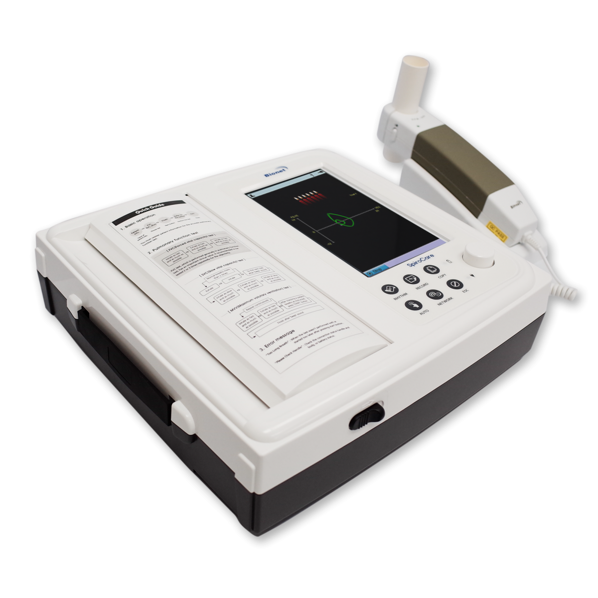 健康・医学 bioengineering nursing SpiroCare - Bionet Pulmonary Function Testing Touch Screen